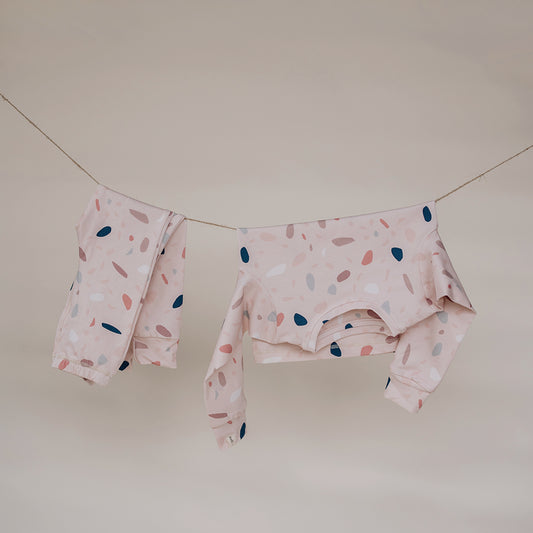 piżamka terazzo day