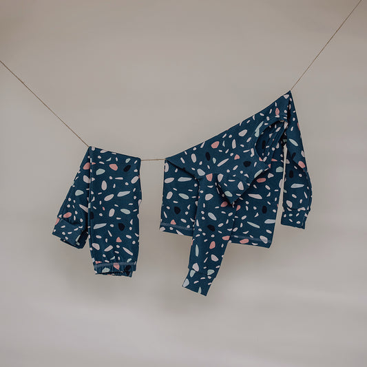 piżamka terazzo night